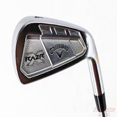 Callaway Razr X Forged Single Iron 4 Iron Project X Flighted 6.0 Steel Stiff Right Handed 38.75in