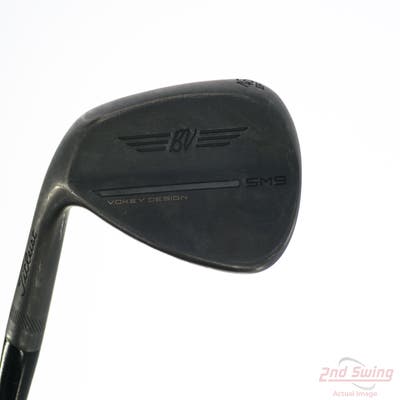 Titleist Vokey SM9 Jet Black Wedge Pitching Wedge PW 46° 10 Deg Bounce F Grind Mitsubishi Tensei Red AM2 Graphite Senior Left Handed 35.5in