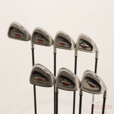 Callaway 1996 Big Bertha Iron Set 4-PW Callaway RCH 96 Graphite Stiff Right Handed STD