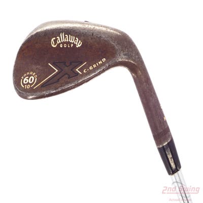 Callaway X Forged Vintage Wedge Lob LW 60° 10 Deg Bounce Callaway Stock Steel Steel Wedge Flex Right Handed 35.0in
