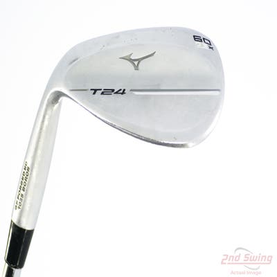 Mizuno T24 Soft Satin Wedge Lob LW 60° 6 Deg Bounce X Grind True Temper Dynamic Gold Tour Issue S400 Steel Stiff Left Handed 35.75in