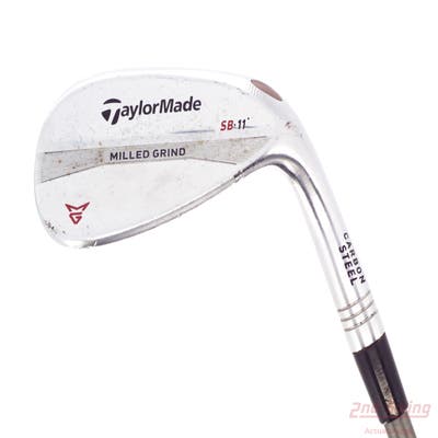 TaylorMade Milled Grind Satin Chrome Wedge Sand SW 54° 11 Deg Bounce SB Aerotech SteelFiber i95 Steel Regular Right Handed 36.5in
