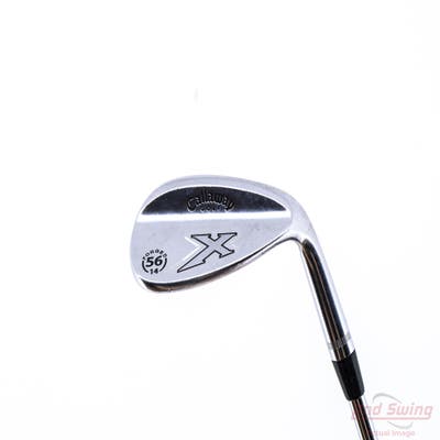 Callaway X Forged Chrome Wedge Sand SW 56° 14 Deg Bounce Callaway Stock Steel Steel Wedge Flex Right Handed 35.0in