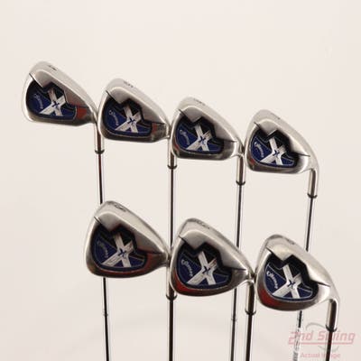 Callaway X-18 Iron Set 4-LW True Temper Dynamic Gold SL S300 Steel Stiff Right Handed -1/2"