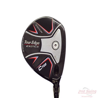 Tour Edge Exotics C722 Fairway Wood 3 Wood 3W 15° Fujikura Ventus Blue 6 Graphite Regular Right Handed 43.0in