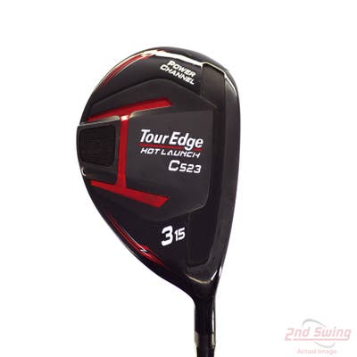 Tour Edge Hot Launch C523 Fairway Wood 3 Wood 3W 15° Tour Edge Hot Launch 55 Graphite Regular Right Handed 43.0in