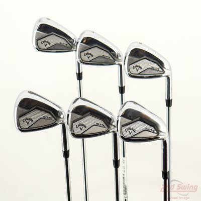Mint Callaway Elyte X Iron Set 6-PW AW True Temper Vector 90 Steel Stiff Right Handed +3/4"