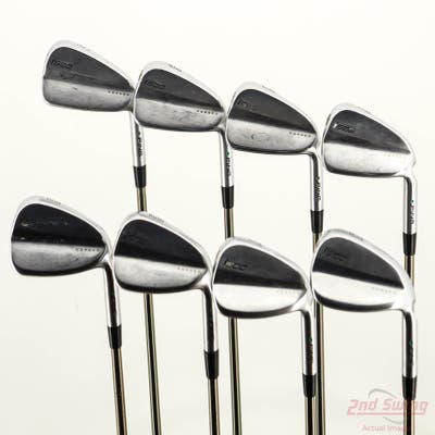 Ping i500 Iron Set 4-PW AW UST Mamiya Recoil 780 ES Graphite Stiff Right Handed Green Dot +1/4"