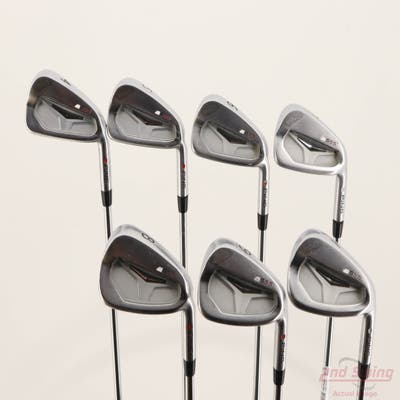 Ping S55 Iron Set 4-PW Project X 95 5.5 Flighted Steel Regular Right Handed Red dot +1/4"