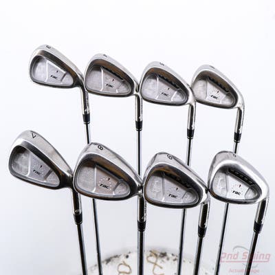 TaylorMade Rac OS Iron Set 3-PW TM Lite Metal Steel Stiff Right Handed +1/2"