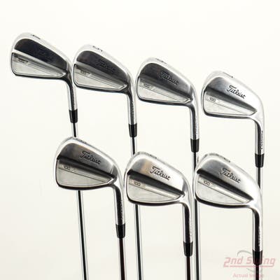 Titleist 2023 T100 Iron Set 4-PW True Temper Dynamic Gold S300 Steel Stiff Right Handed -1/2"