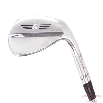 Titleist Vokey SM8 Tour Chrome Wedge Lob LW 58° 8 Deg Bounce M Grind Stock Steel Shaft Steel Wedge Flex Right Handed 36.0in