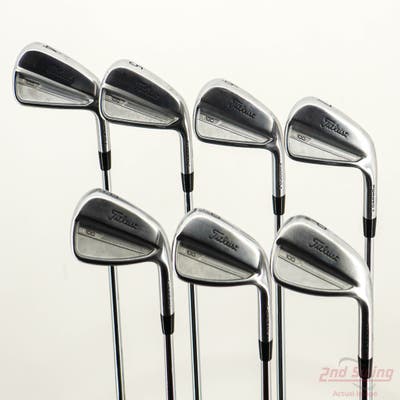 Titleist 2023 T100 Iron Set 4-PW True Temper AMT Tour White Steel Stiff Right Handed STD