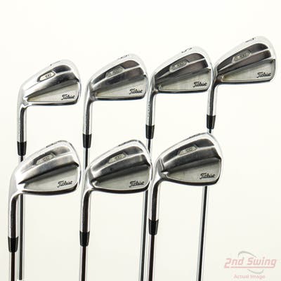 Titleist 2021 T100 Iron Set 4-PW True Temper AMT Tour White Steel X-Stiff Left Handed +2 1/4"