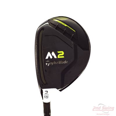 TaylorMade 2019 M2 Fairway Wood 3 Wood 3W 15° TM M2 Reax Graphite Regular Left Handed 43.0in