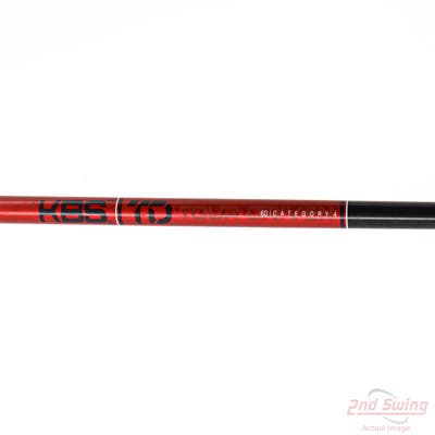Used W/ TaylorMade RH Adapter FST KBS TD 60 Driver Shaft X-Stiff 44.5in