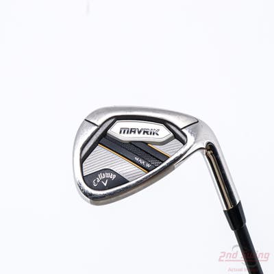 Callaway Mavrik Max Womens Single Iron Pitching Wedge PW UST Mamiya Helium Black 5 Graphite Ladies Right Handed 34.5in