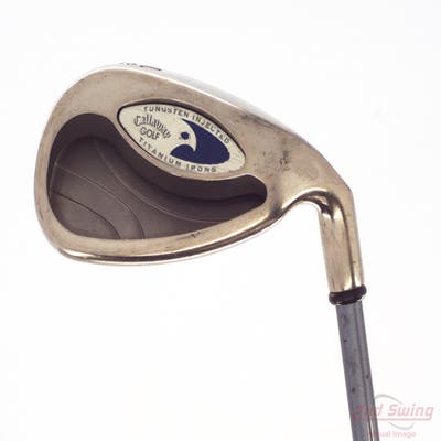 Callaway Hawkeye Single Iron 9 Iron Callaway Stock Graphite Graphite Regular Right Handed 36.0in