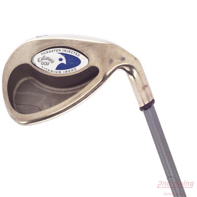 Callaway Hawkeye Single Iron Pitching Wedge PW Callaway Stock Graphite Graphite Senior Right Handed 35.5in