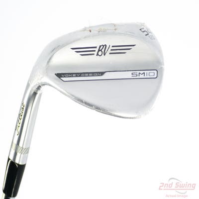 Mint Titleist Vokey SM10 Tour Chrome Wedge Sand SW 54° 12 Deg Bounce D Grind Titleist Vokey BV Steel Wedge Flex Left Handed 35.0in