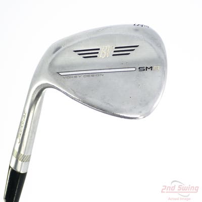 Titleist Vokey SM9 Tour Chrome Wedge Sand SW 56° 10 Deg Bounce S Grind Titleist Vokey BV Steel Wedge Flex Left Handed 35.5in