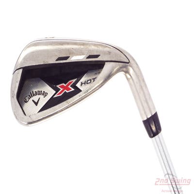 Callaway X Hot N14 Single Iron Pitching Wedge PW Callaway Stock Steel Steel Uniflex Right Handed 35.5in