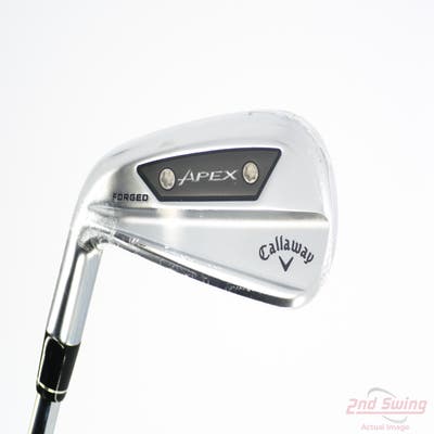 Mint Callaway Apex Ai200 Single Iron 7 Iron Dynamic Gold Mid 100 Gunmetal Steel Stiff Left Handed 37.0in