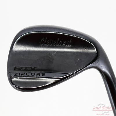 Cleveland RTX ZipCore Black Satin Wedge Sand SW 56° 12 Deg Bounce FST KBS Tour-V 130 Steel X-Stiff Right Handed 35.5in