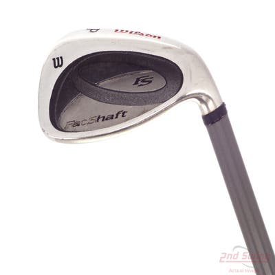 Wilson Staff Fatshaft II Single Iron Pitching Wedge PW Stock Graphite Shaft Graphite Stiff Right Handed 36.0in