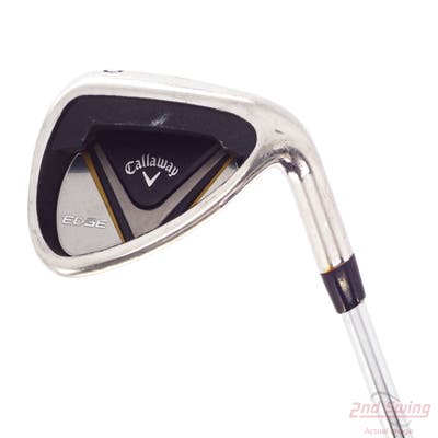 Callaway Edge Single Iron Pitching Wedge PW Callaway Stock Steel Steel Regular Right Handed 35.5in