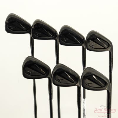 Mizuno JPX 925 Forged Black Iron Set 5-PW GW True Temper Dynamic Gold Mid 115 TI S400 GunMetal Steel Stiff Right Handed -1/4"