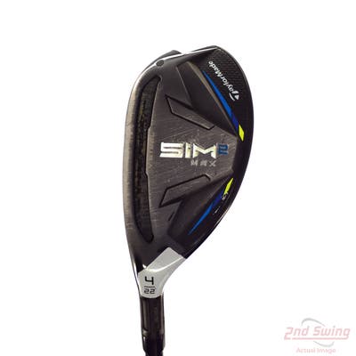 TaylorMade SIM2 MAX Rescue Hybrid 4 Hybrid 22° Fujikura Ventus Blue 6 Graphite Regular Left Handed 40.5in