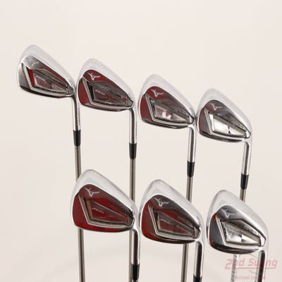 Mizuno JPX 919 Hot Metal Iron Set 4-PW Aerotech SteelFiber i110cw Graphite Stiff Right Handed +1"