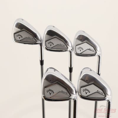 Callaway Elyte X Iron Set 7-PW AW Project X Denali Charcoal 65 Graphite Regular Right Handed -1/4"