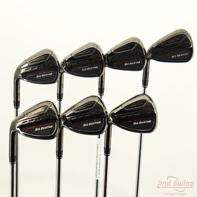 Callaway Big Bertha 23 Iron Set 6-PW AW GW True Temper Elevate MPH 85 Steel Regular Left Handed STD