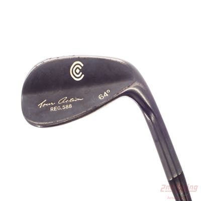 Cleveland 588 Gunmetal Wedge Lob LW 64° True Temper Dynamic Gold Steel Stiff Right Handed 35.0in