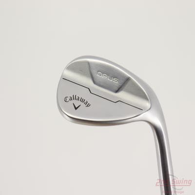 Callaway Opus Brushed Chrome Wedge Sand SW 56° 12 Deg Bounce S Grind True Temper Dynamic Gold Mid 115 Wedge Steel Right Handed 35.25in