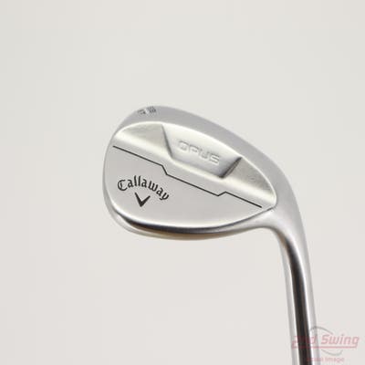 Callaway Opus Brushed Chrome Wedge Lob LW 58° 6 Deg Bounce T Grind True Temper Dynamic Gold Mid 115 Wedge Steel Wedge Flex Right Handed 35.0in