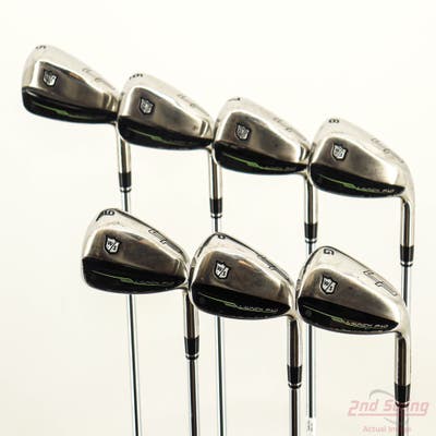Wilson Staff Launch Pad 2 Iron Set 6-PW GW SW FST KBS Max Ultralite Steel Regular Right Handed -1/4"