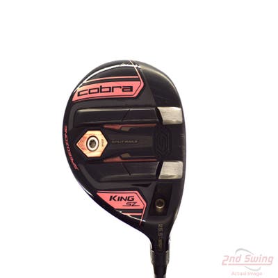 Cobra KING SpeedZone Womens Fairway Wood 7 Wood 7W 25.5° UST Mamiya Helium Black 4 Graphite Ladies Right Handed 41.25in