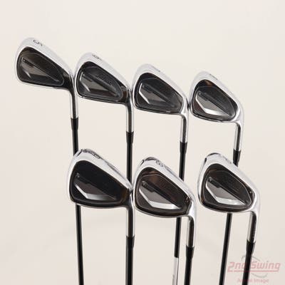 Titleist 2023 T350 Iron Set 5-PW GW Mitsubishi Tensei Red AM2 Graphite Senior Right Handed +1/4"