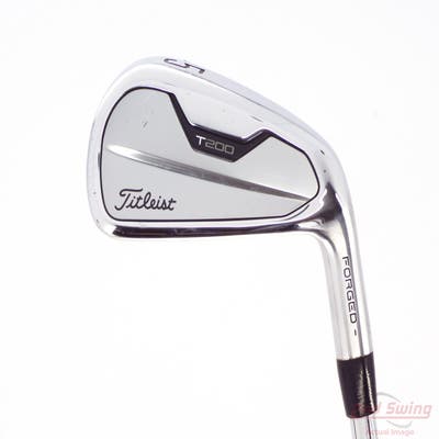 Titleist 2021 T200 Single Iron 5 Iron True Temper AMT Black S300 Steel Stiff Right Handed 38.25in