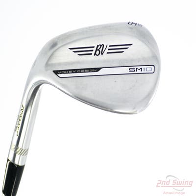 Titleist Vokey SM10 Tour Chrome Wedge Sand SW 56° 10 Deg Bounce S Grind Titleist Vokey BV Steel Wedge Flex Left Handed 35.5in