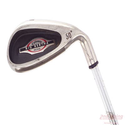 Callaway 2002 Big Bertha Wedge Gap GW 50° Callaway Big Bertha Steel Steel Uniflex Right Handed 35.5in