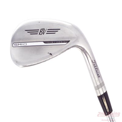 Titleist Vokey SM10 Tour Chrome Wedge Sand SW 56° 10 Deg Bounce S Grind Titleist Vokey BV Steel Wedge Flex Right Handed 35.5in