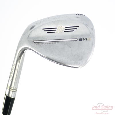 Titleist Vokey SM9 Tour Chrome Wedge Sand SW 56° 10 Deg Bounce S Grind Titleist Vokey BV Steel Wedge Flex Left Handed 35.5in