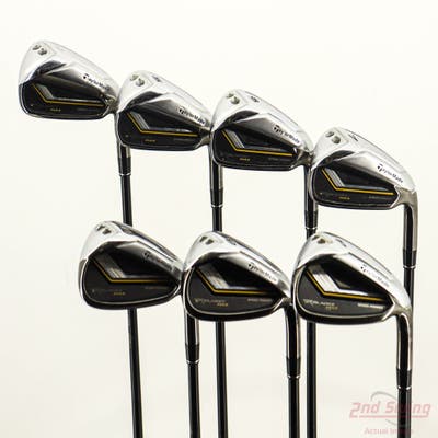 TaylorMade Rocketbladez Max Iron Set 4-PW TM Matrix Ozik Program 55 Graphite Regular Right Handed -2"