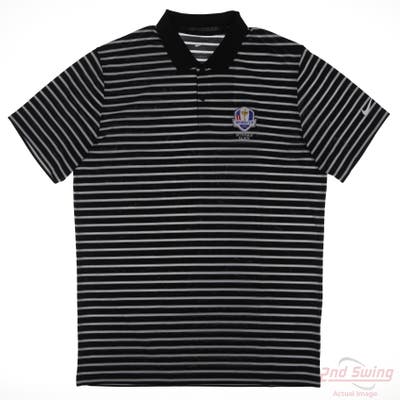 New W/ Logo Ryder Cup Mens Nike Polo Small S Black MSRP $90