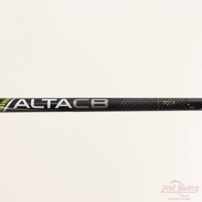 Used W/ Ping LH Adapter Ping ALTA CB 70 Black 70 Hybrid Shaft Stiff 39.0in