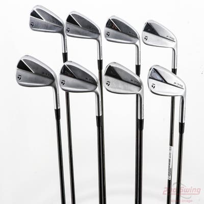 TaylorMade 2023 P770 Iron Set 4-PW AW FST KBS Tour Carlsbad Custom Black Steel Stiff Right Handed +1 1/4"